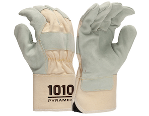 Pyramex cowhide safety gloves